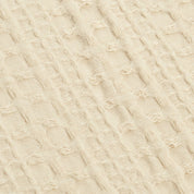 Haniya Solid Waffle Woven Cotton Textured Duvet Cover Set