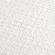 Haniya Solid Waffle Woven Cotton Textured Duvet Cover Set