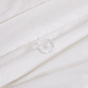 Doris Eyelet Inset Trim Cotton Duvet Cover Set