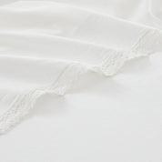 Evelyn Lace Trim Cotton Sheet Set