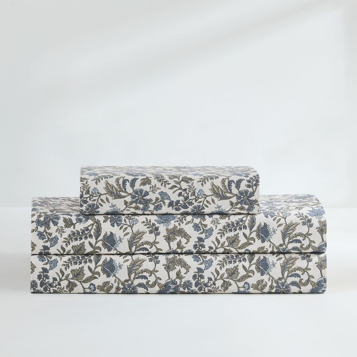 Lillian Block Print Cotton Sheet Set