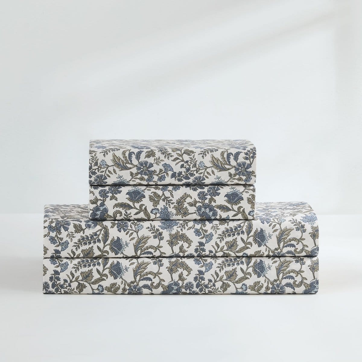 Lillian Block Print Cotton Sheet Set