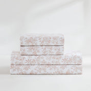 Peony Toile Cotton Sheet Set