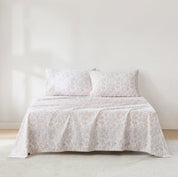 Peony Toile Cotton Sheet Set