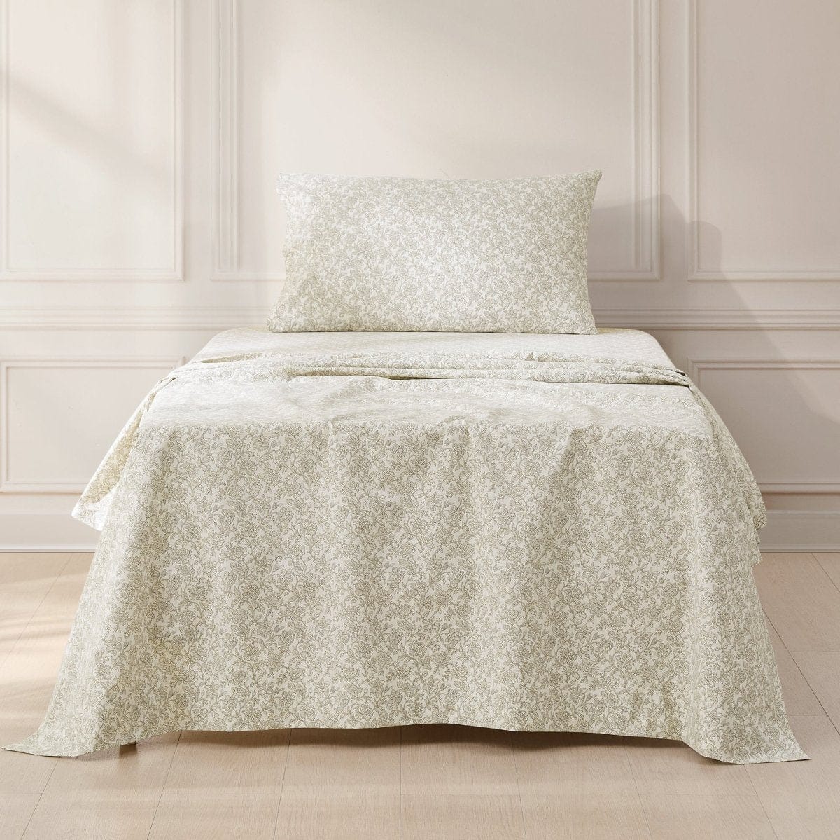 Zara Floral Block Cotton Sheet Set