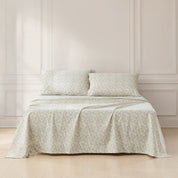 Zara Floral Block Cotton Sheet Set