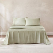 Pleat Cotton Sheet Set