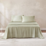 Pleat Cotton Sheet Set