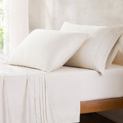 Pleat Cotton Sheet Set