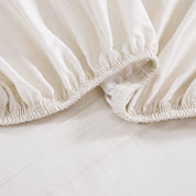 Pleat Cotton Sheet Set
