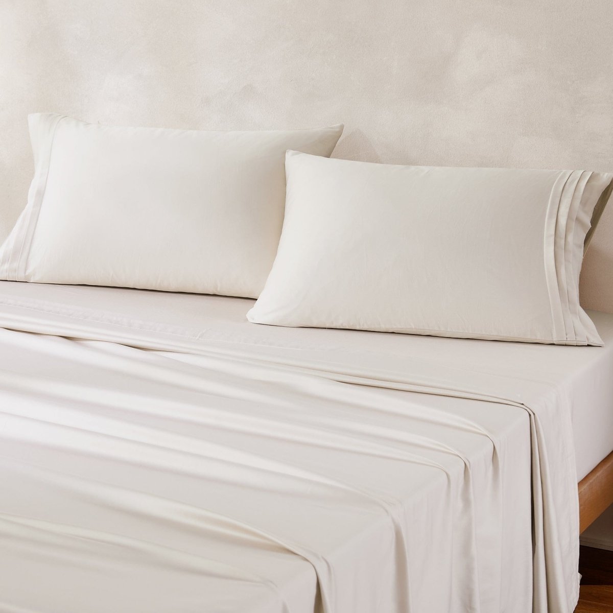 Pleat Cotton Sheet Set