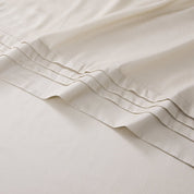 Pleat Cotton Sheet Set