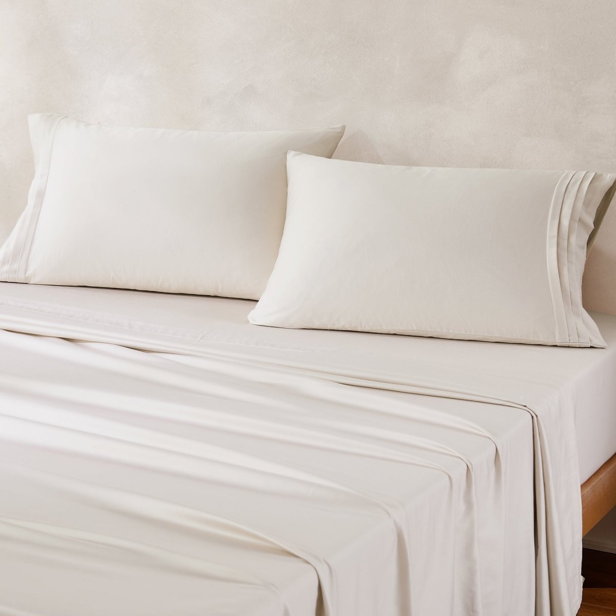Pleat Cotton Sheet Set