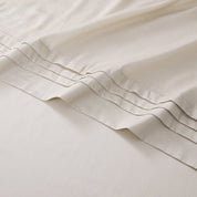 Pleat Cotton Sheet Set