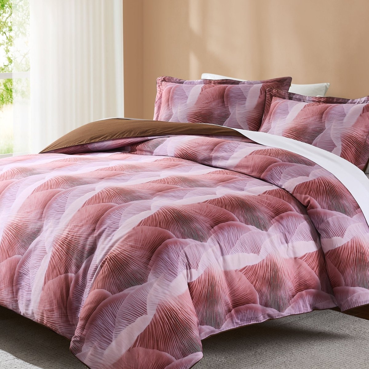 Gilded Spore Cotton Duvet Cover Set