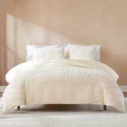 Solar Drift Velvet Duvet Cover Set