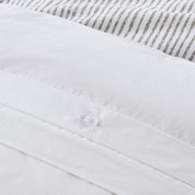 Lima Stripe Cotton Duvet Cover Set