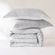 Lima Stripe Cotton Duvet Cover Set