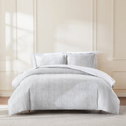 Lima Stripe Cotton Duvet Cover Set