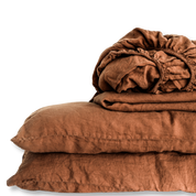 European Linen Bed Sheet Set