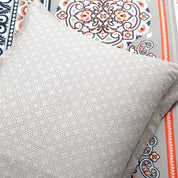 Nesco Stripe Cotton Duvet Cover 3 Piece Set