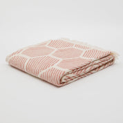 Honeycomb Turkish Cotton Throw Blanket