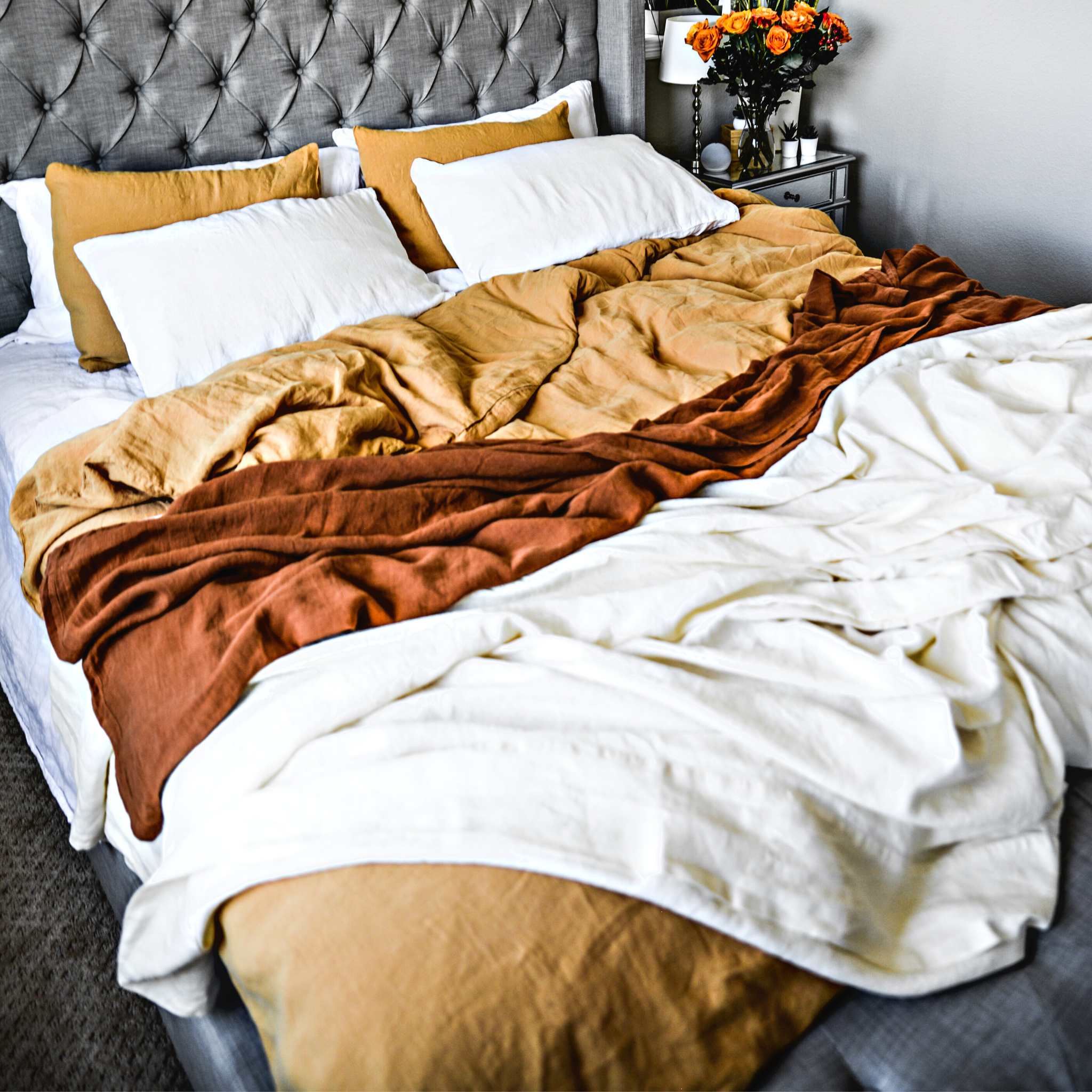 European Linen Duvet Cover Set