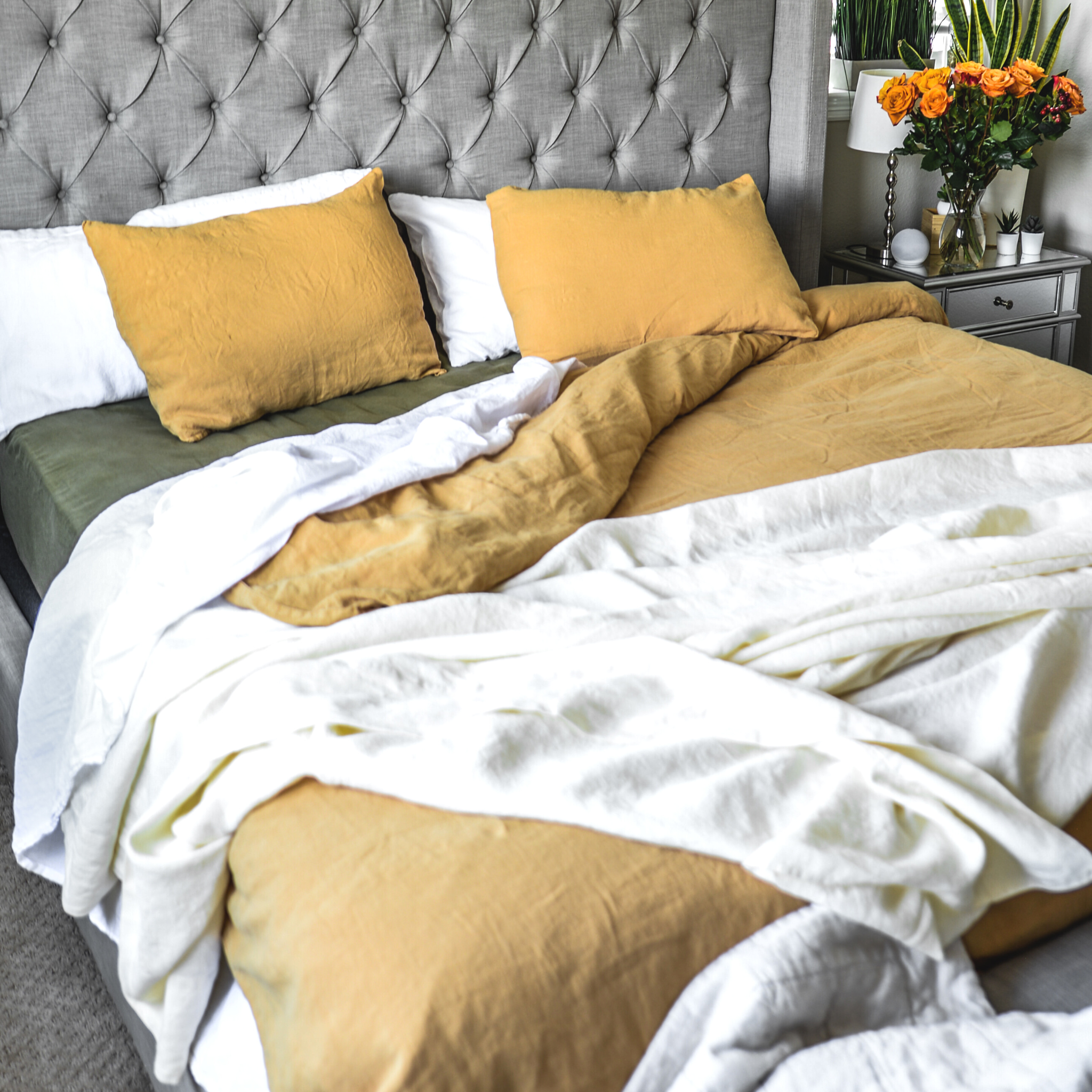 European Linen Duvet Cover Set