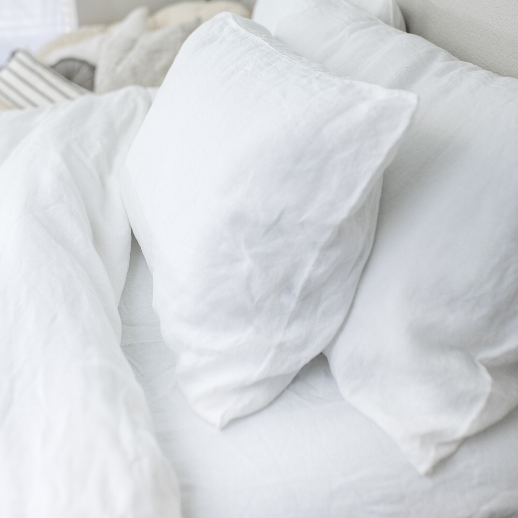 European Linen Bed Sheet Set