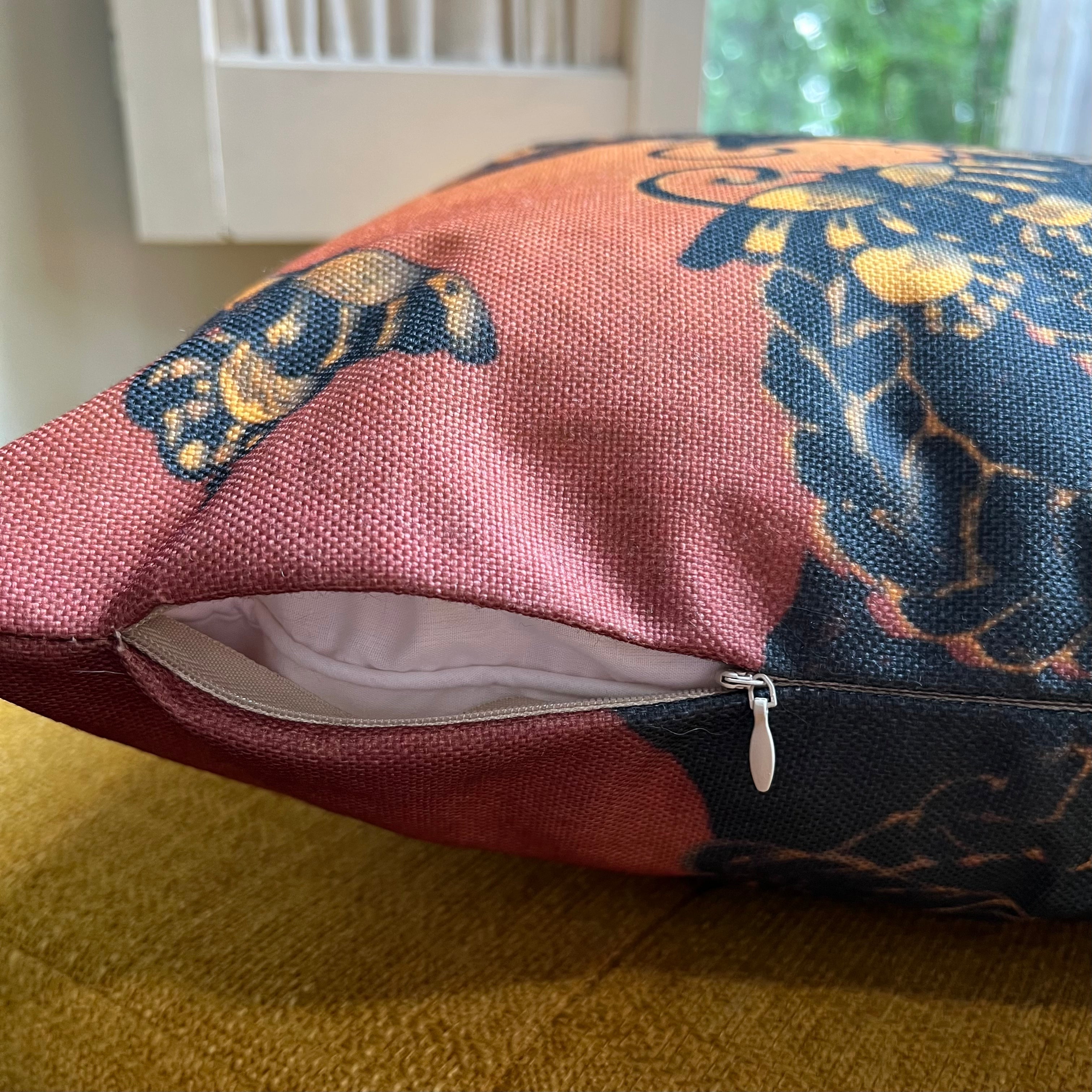 African Butterfly Indoor/Outdoor Pillow Cover