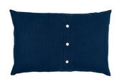 Blue Crab Linen Pillow