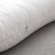 Contoured Pillow Zipper