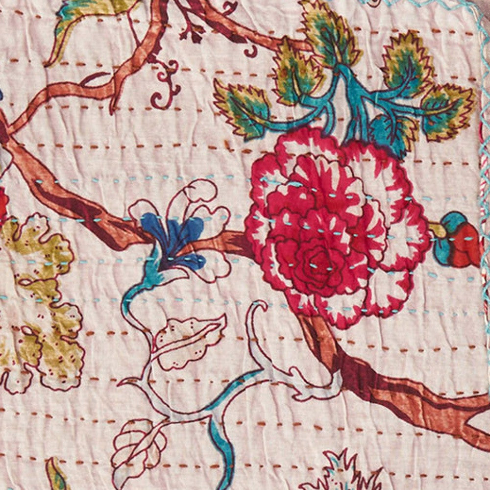 Crimson Garden Fabric