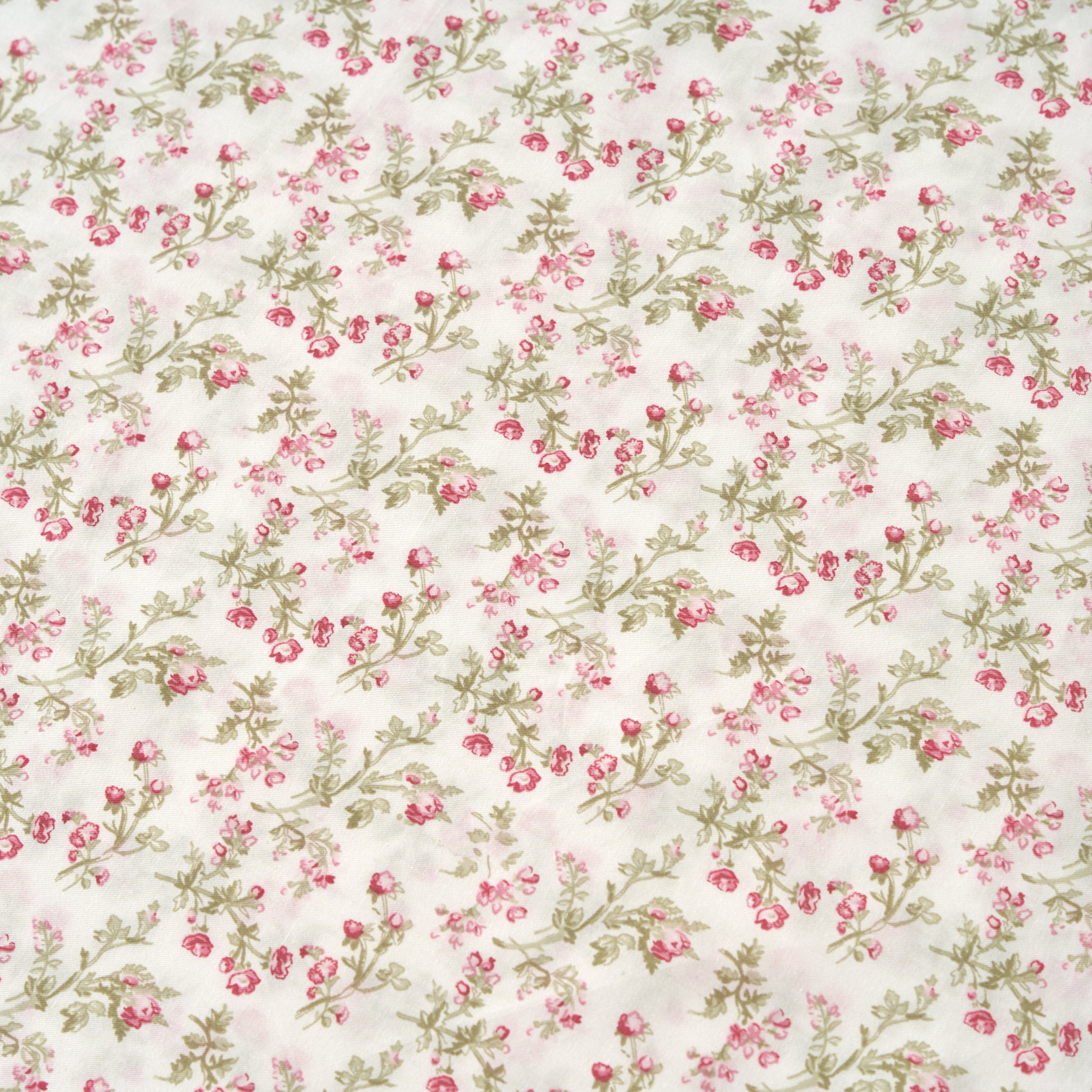 Delicate Rose Floral Cotton Sheet Set