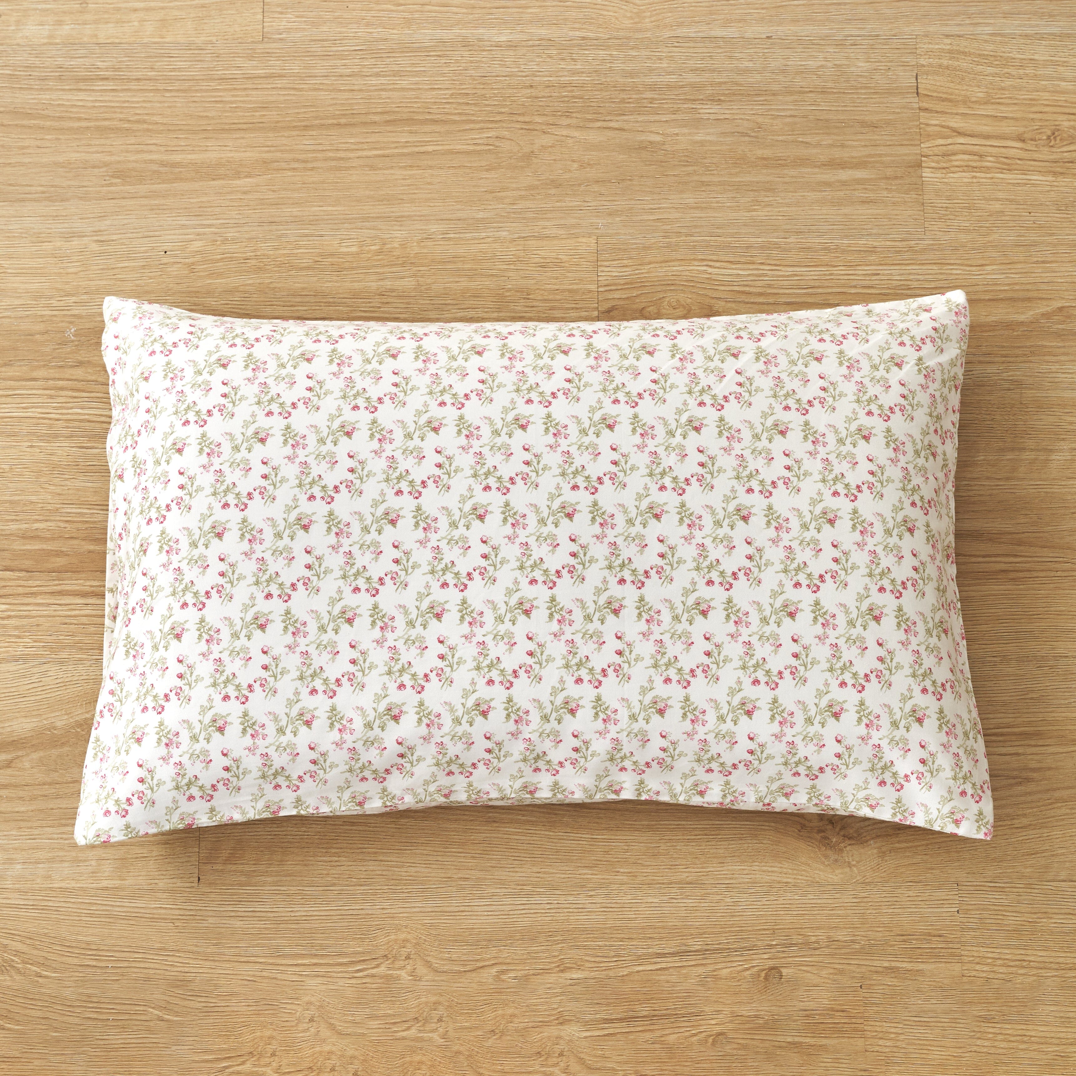 Delicate Rose Floral Cotton Sheet Set