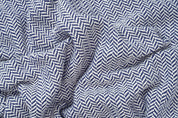 Herringbone Weave Organic Cotton Blanket