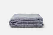 Herringbone Weave Organic Cotton Blanket