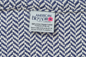 Herringbone Weave Organic Cotton Blanket