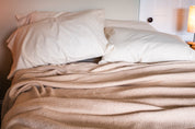 Herringbone Weave Organic Cotton Blanket