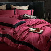 Garnet Noir Bedding Set Close View 2