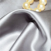 Gilded Platinum Satin Bedding Set fabric