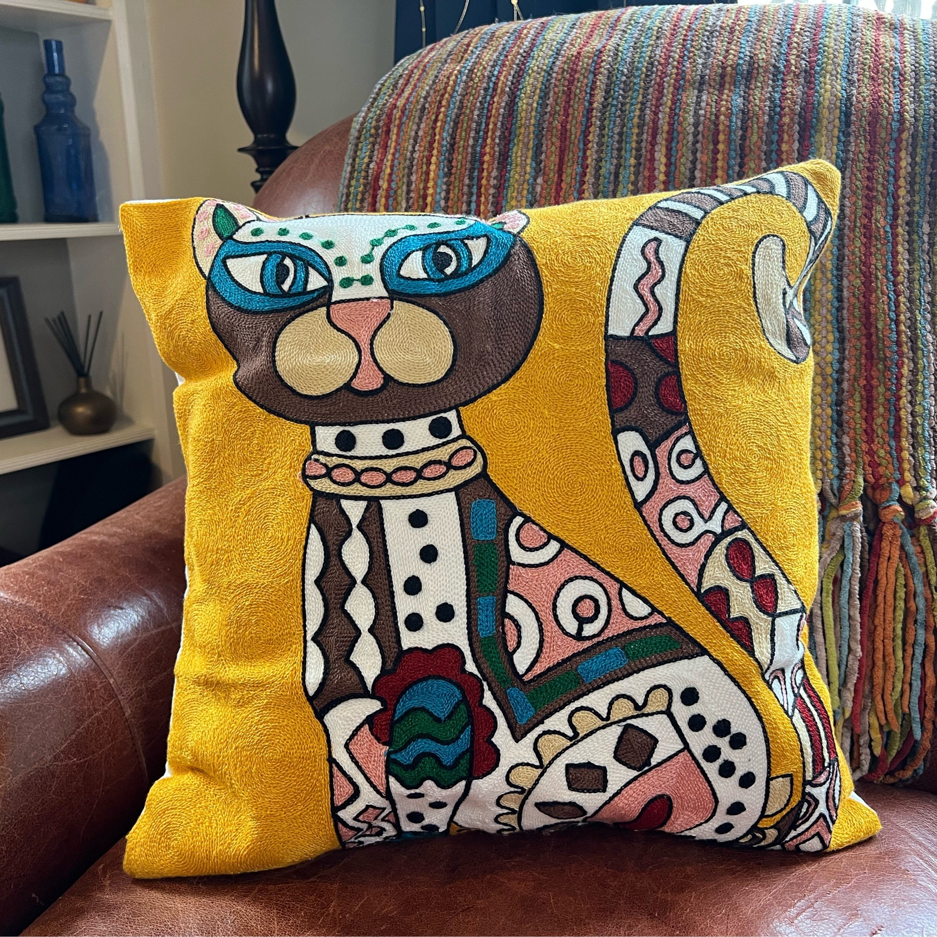 Gold-Abstract-Art-Inspired-Cat-Embroidered-Pillow-Cover.jpg