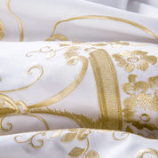 Embroidered Fabric from the Golden Majesty Bedding Set