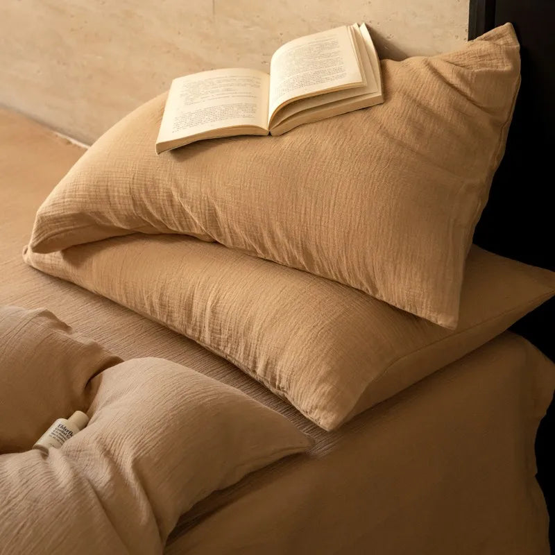 Grand Dune Linen Bedding Set - pillows