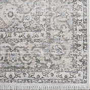 Cream Holi-2301 Washable Area Rug