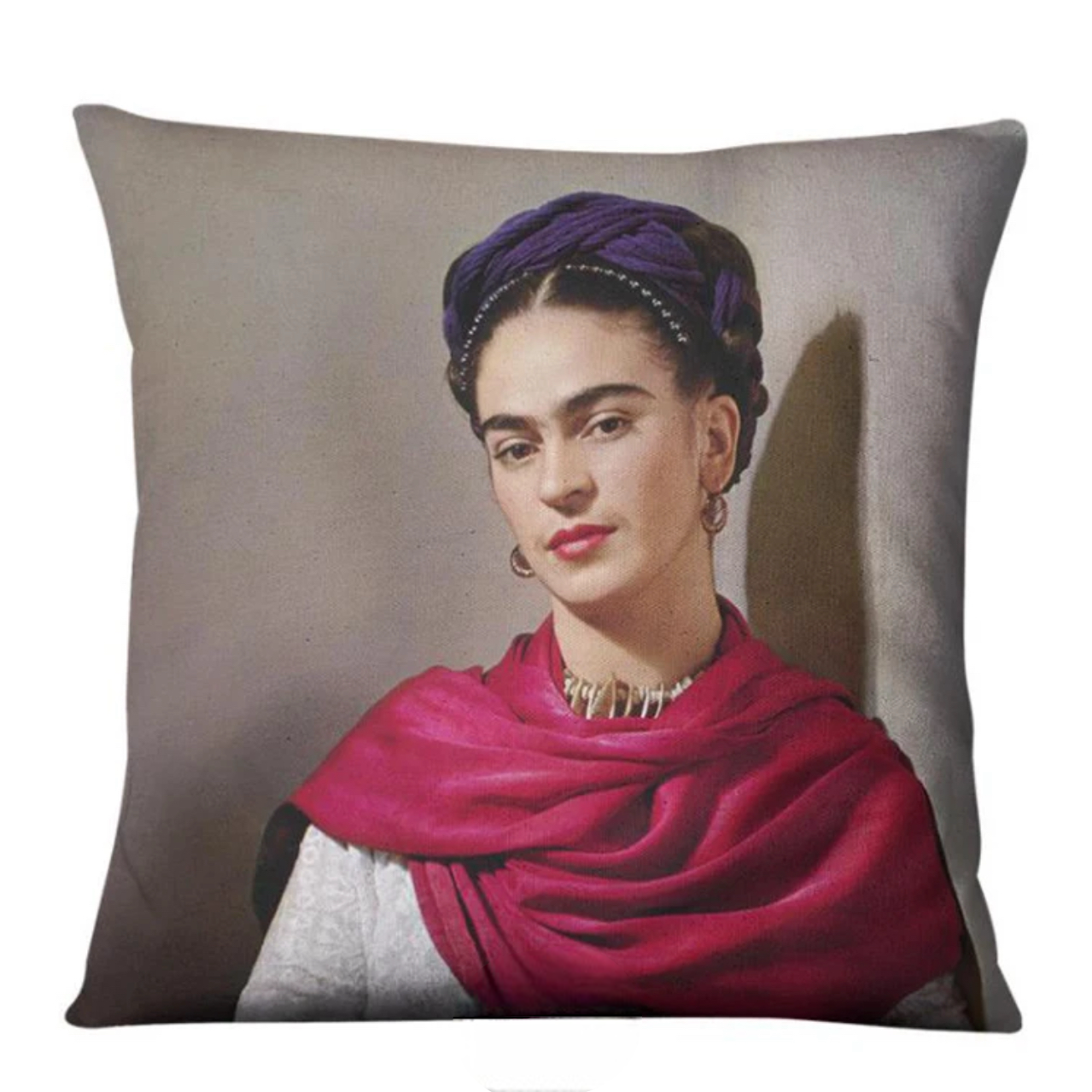 In the Shadows Frida Throw Pillow