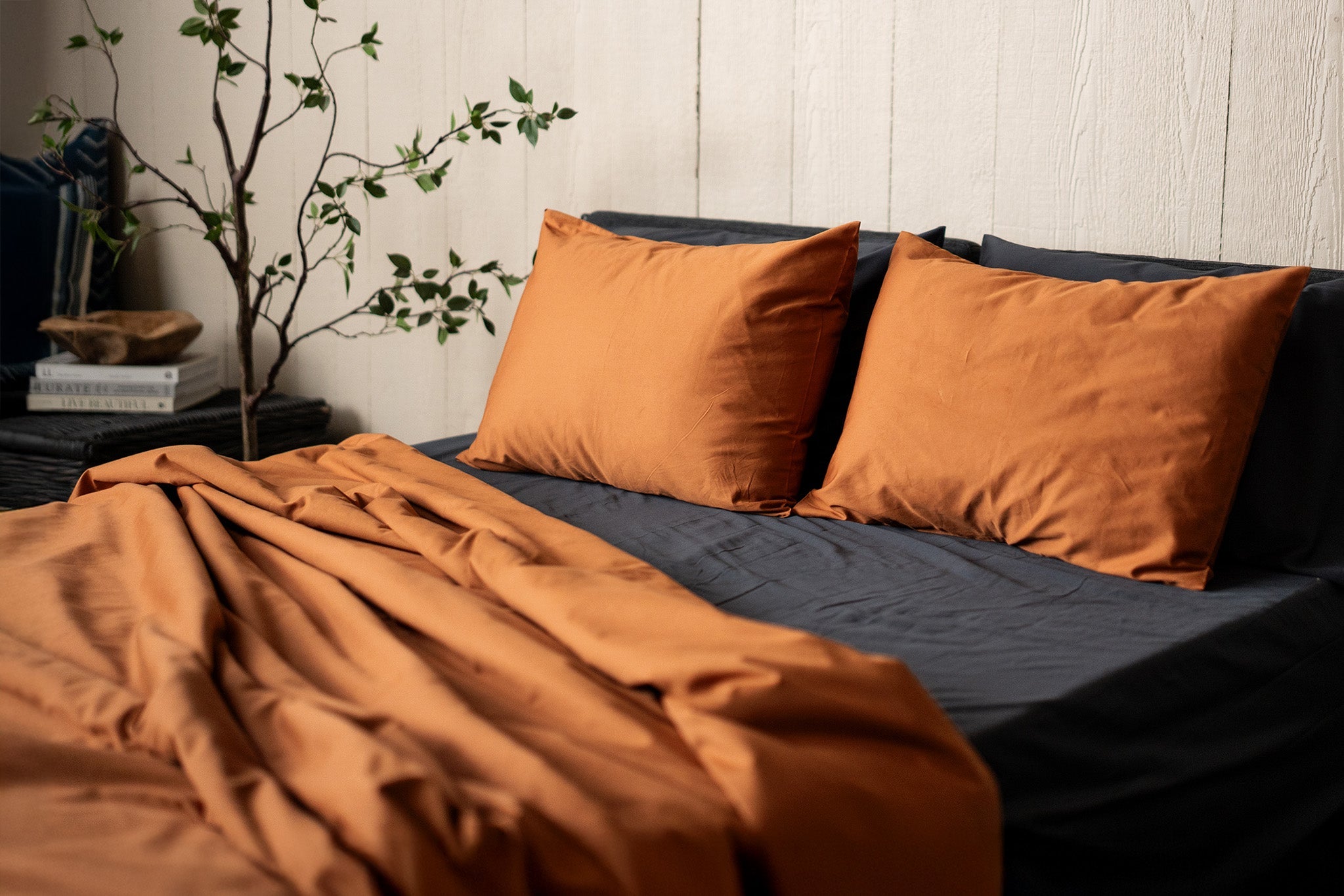 Sateen Organic Cotton Duvet Cover Set