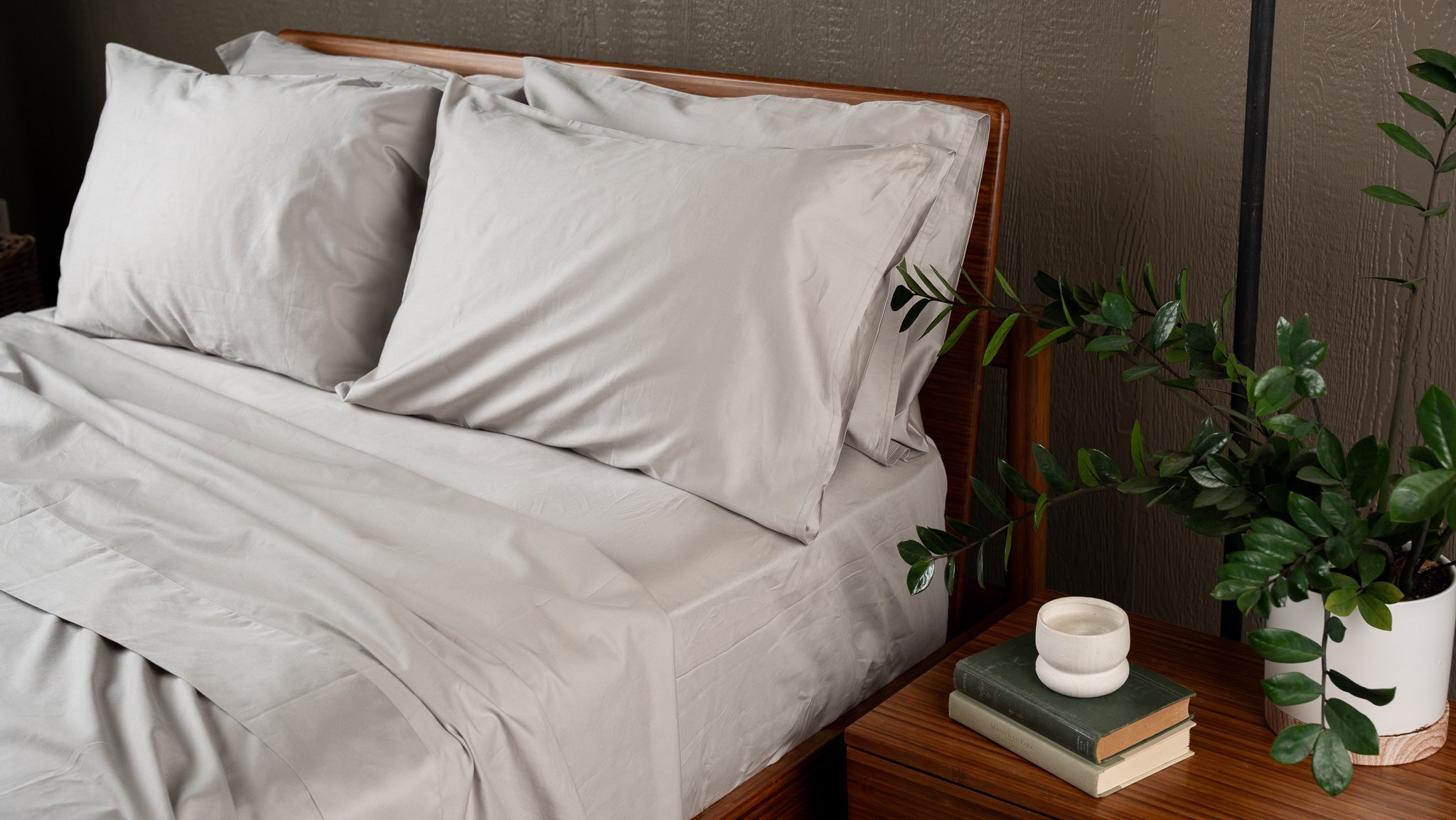 Sateen Organic Cotton Sheet Set