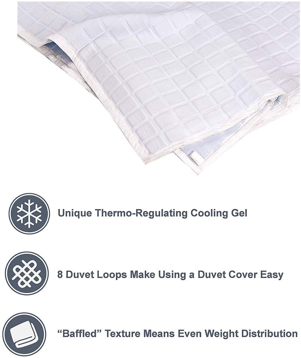 Opulence Glacier Blanket | Cooling & Weighted