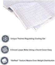 Opulence Glacier Blanket | Cooling & Weighted